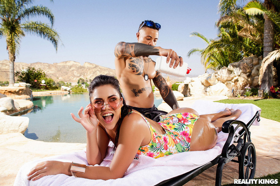 Reality Kings Monica Sage – Poolside Pawg