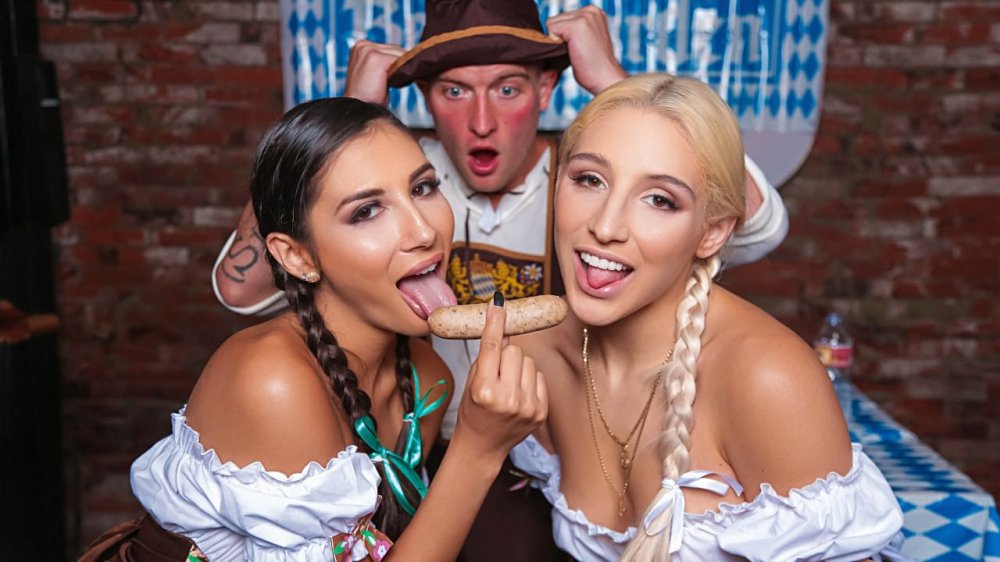 Sneaky Sex – Abella Danger & Gianna Dior Oktoberfest Brats