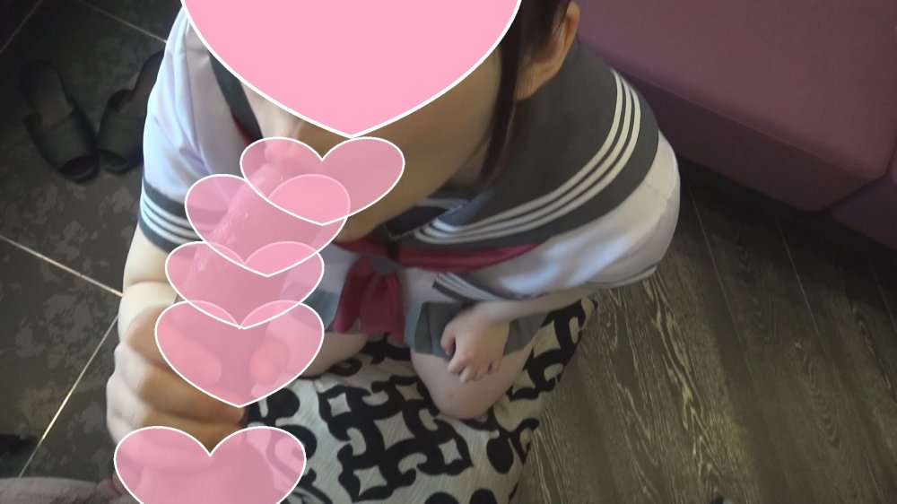 FC2 PPV 1228816 【個人撮影】顔出し/由愛（ゆめ）ちゃん　19歳/笑顔がかわいい/男優超デカチン/フェラ多め/セーラー服/