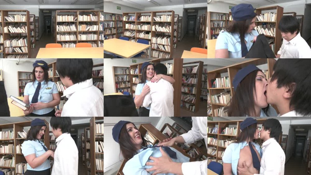 japornxxx-66 Montse Swinger:Security Guard-Interracial Creampie!