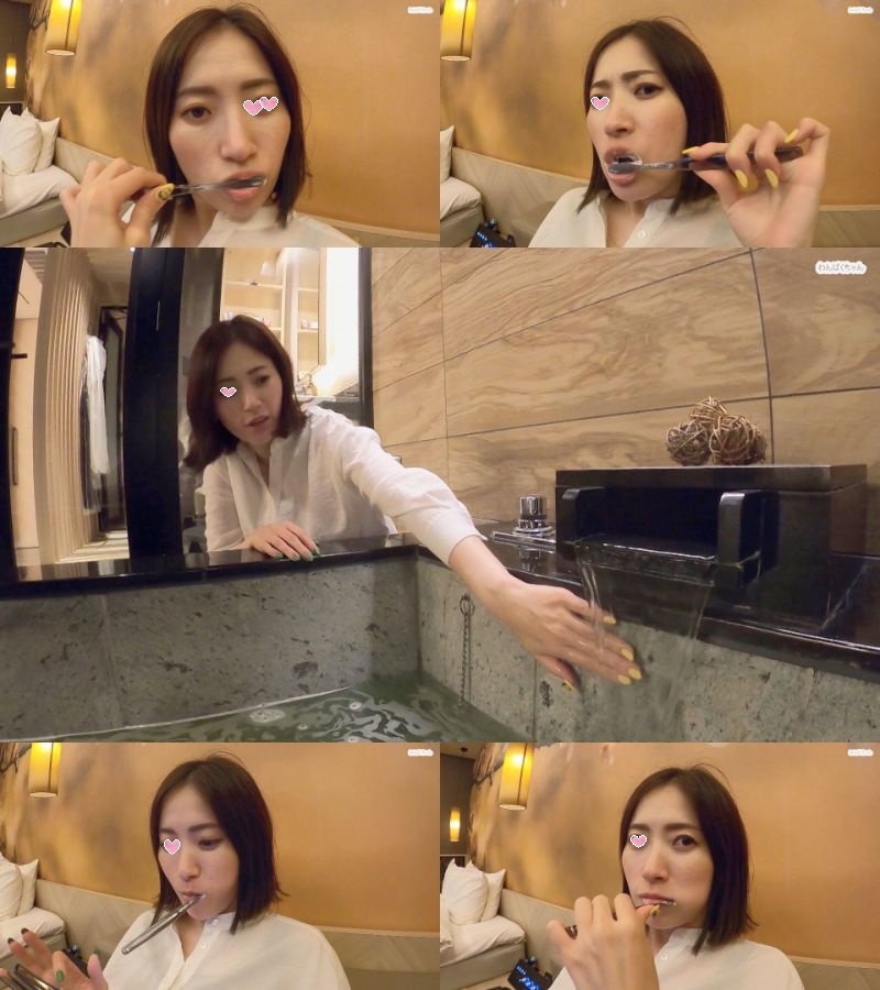 FC2 PPV 1615712 【無×歯磨き】濡れたマン毛が妙にエロい…寿司食べて露天風呂でセックス【前編】