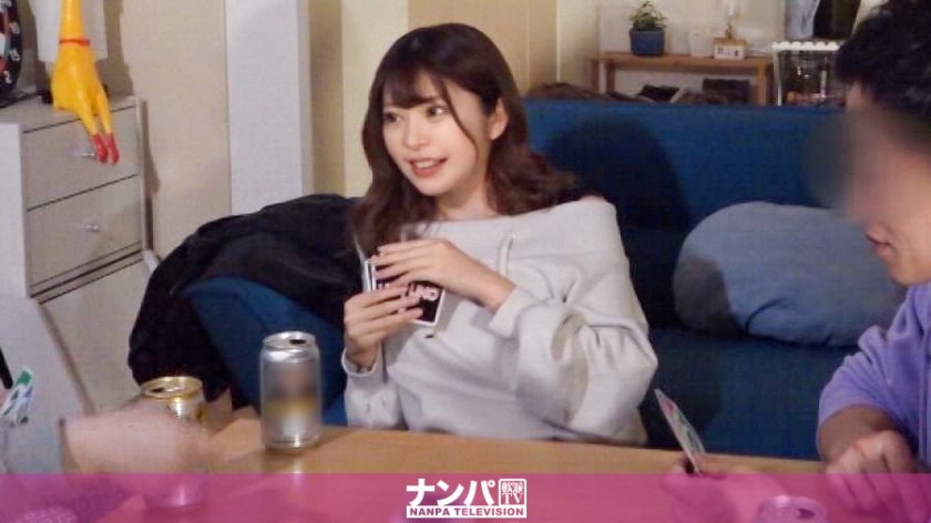 [200GANA-2453] 百戦錬磨のナンパ師のヤリ部屋で、連れ込みSEX隠し撮り 194 「脱衣」を賭けたカードゲーム中に先輩が寝ちゃった...取り残されたキャミ姿の先輩のオンナと僕。この誘惑に耐えきれず恐る恐る手を出すと、先輩のオンナもやる気満々wオンナの喘ぎ声とイヤらしいパコパコ音が響き渡る先輩の部屋で、先輩のオンナを腰をガクガク震わしてイカセてしまった僕(汗)