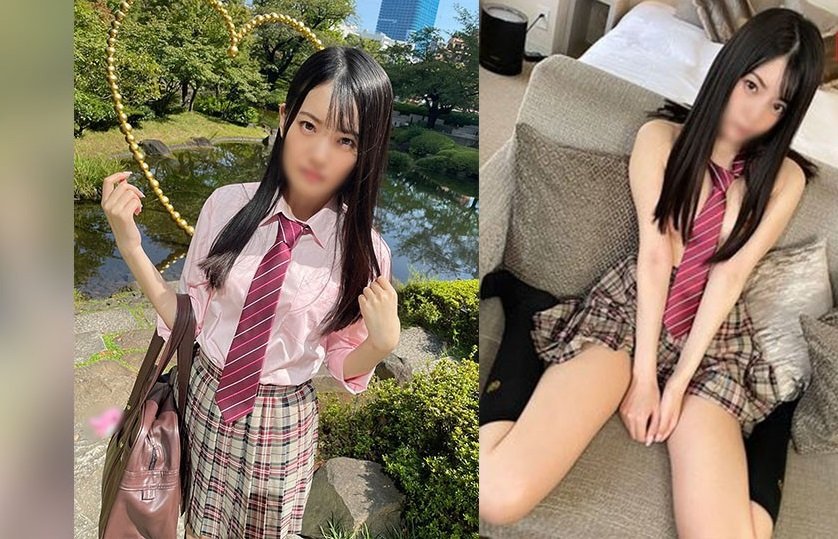 FC2PPV 2423275 ★神スタイル★黒髪スレンダー美少女（１８）★薄毛美まんこにおじさんちんぽを生挿入 [有]