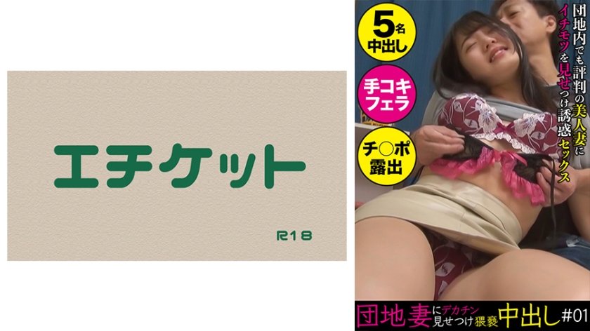 274DHT-0400 団地妻にデカチン見せつけ猥褻中出し