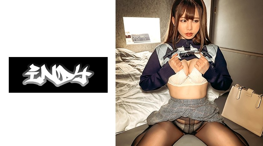 [534IND-078] 個人撮影【顔出し】裏垢女子_ツ●ッターで知り合った美脚すぎる黒スト美女とハメ撮り_顔射から中出しまで収録