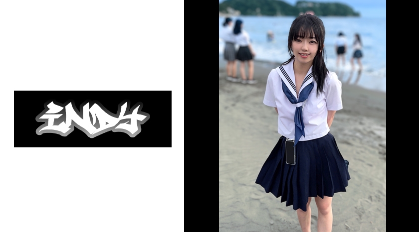 [534CRT-024] K②【個人撮影】江ノ島の海で見つけたピンクの水玉水着ちゃん_最強のプリケツ美小女の生ハメ映像放出