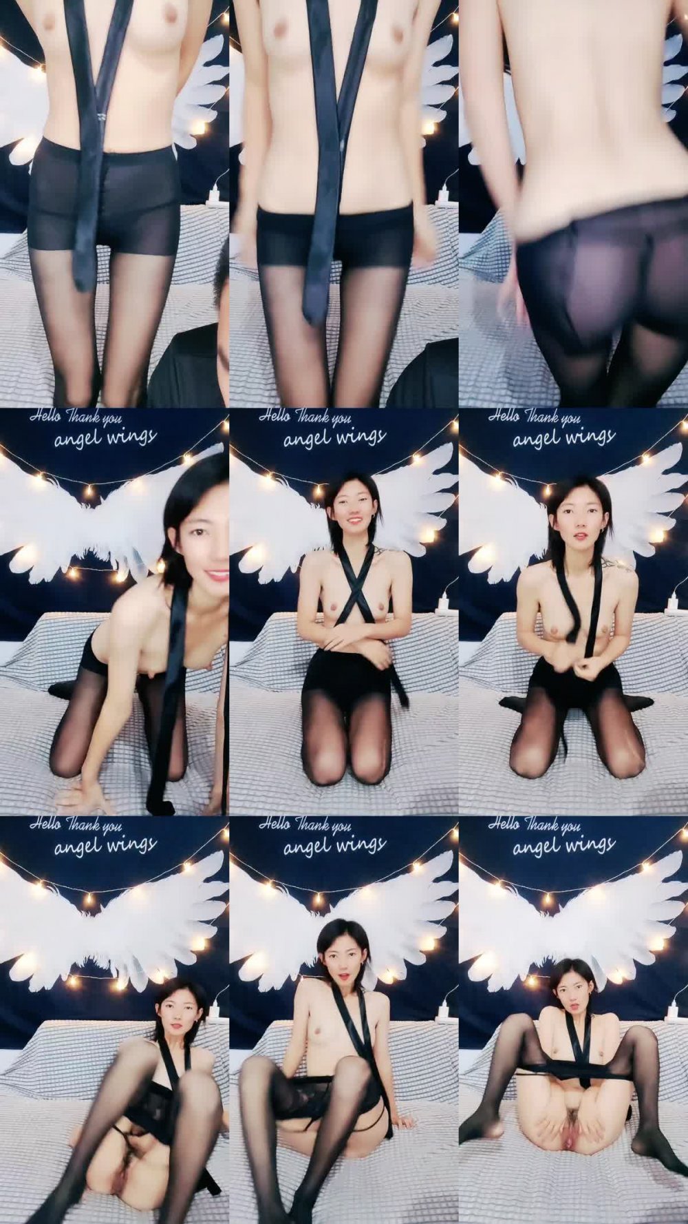 ZB20230105_012 短髮美少婦鏡頭前搔首弄姿黑絲長腿，趴下賣力口交超大道具賣力深插