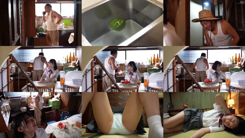 MGOLD-016 暇なド田舎に預けられた私は近所のおじさんを誘惑して毎日汗だくでヤリまくった。 菜月ひかる