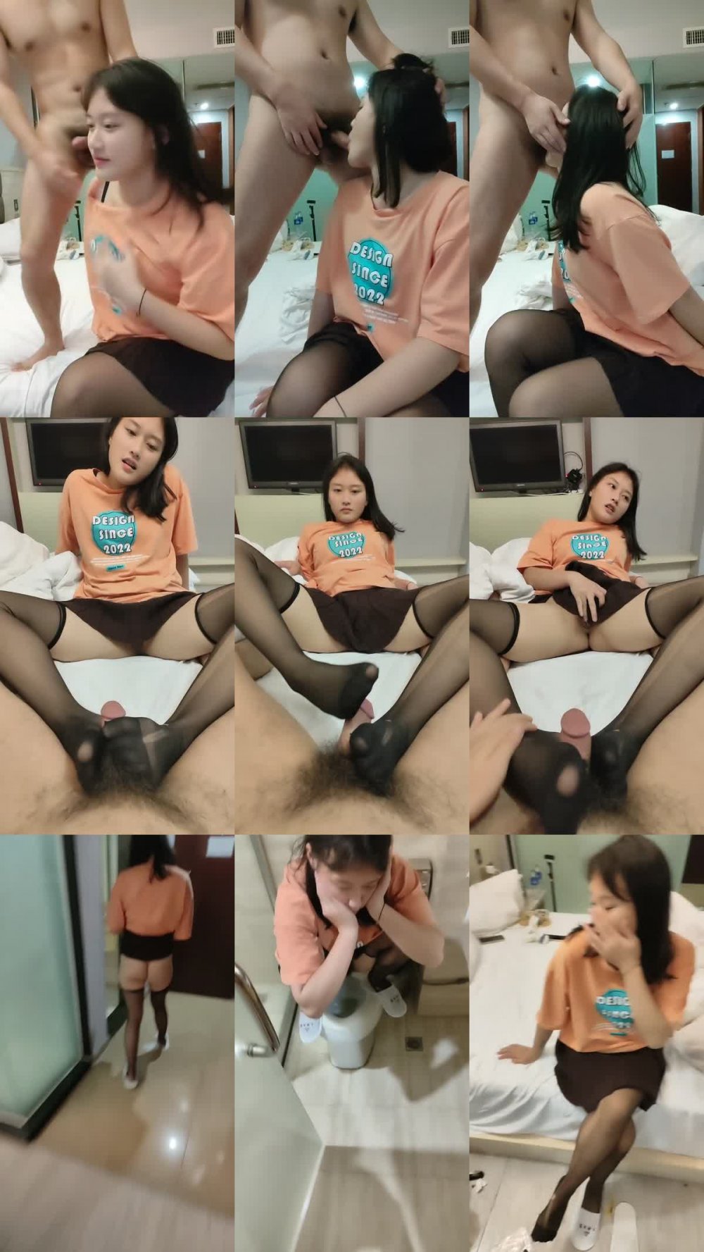 ZB20230111_030 顏值不錯的新人小妹全程露臉黑絲誘惑讓小哥調教直播，口交大雞巴，舔吃奶子摳著逼，激情爆草幹菊花好疼刺激