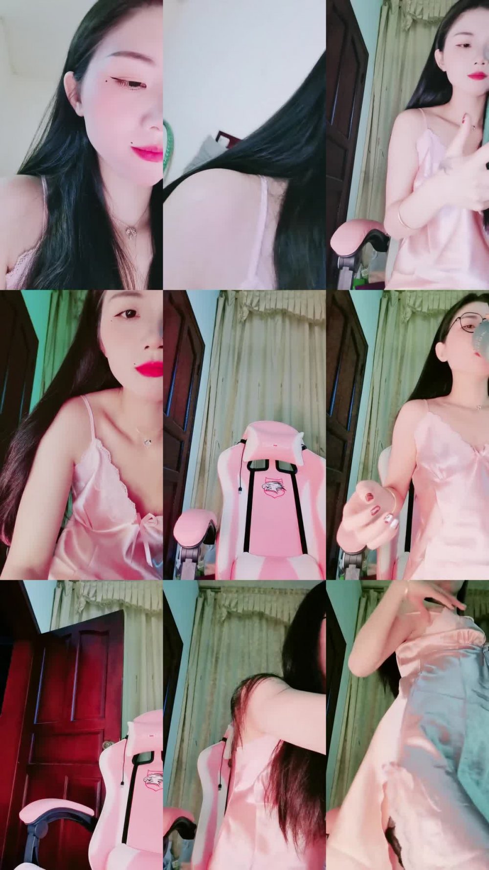 ZB20230116_013 氣質眼鏡美女！多毛騷逼自摸誘惑！椅子上M腿特寫，跪著翹起屁股，單腿黑絲極品美腿，搔首弄姿