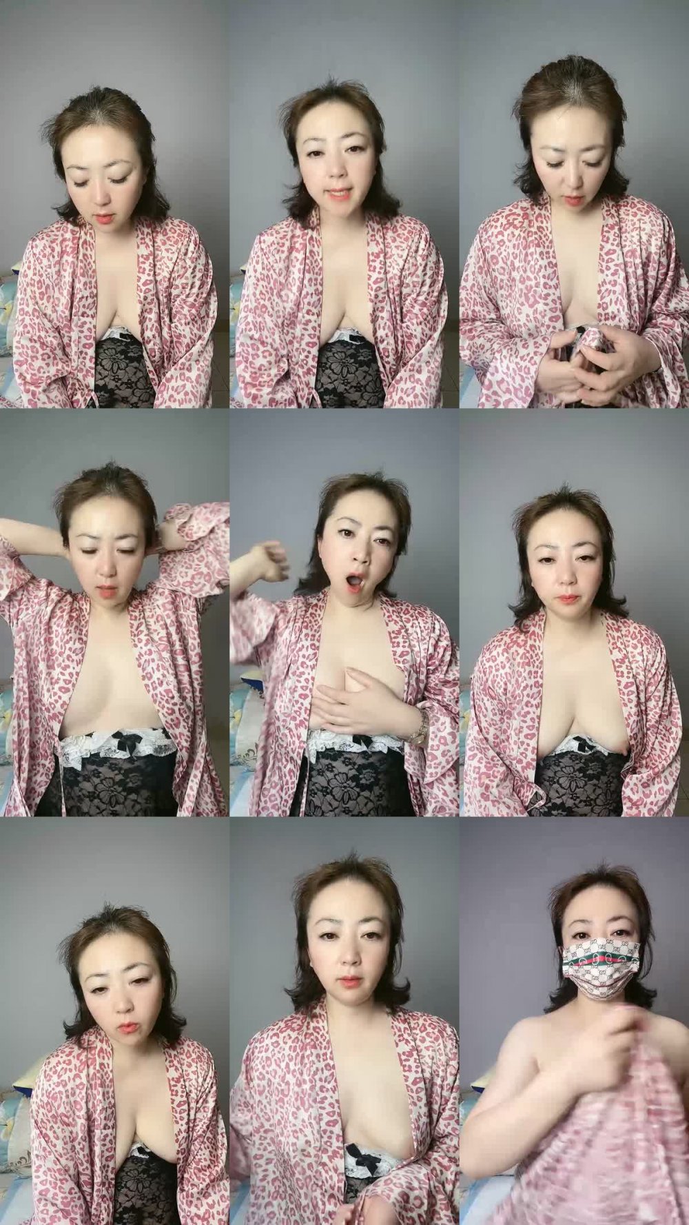 ZB20230121_007 風騷有韻味的熟女大姐直播賺外快，絲襪情趣女僕誘惑，聽狼友指揮道具抽插騷穴搞到高潮噴水，逼逼特寫水真多