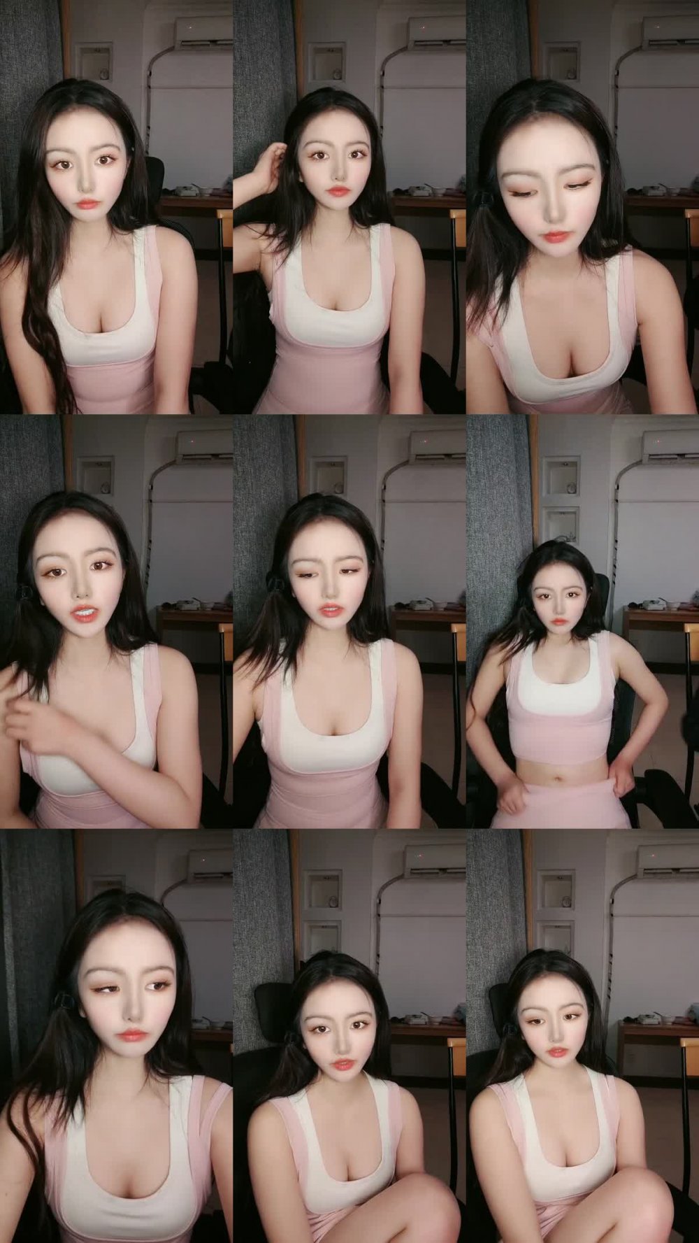 ZB20230127_020 雪莉小可愛！網紅小姐姐！居家小男友操逼，站在椅子上翹屁股後入，穿上肉絲，床上正入抽插