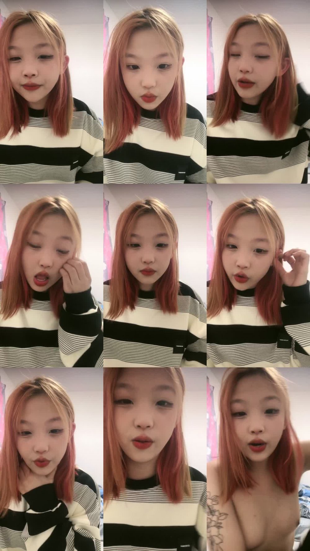 ZB20230127_001 後高顏值美少女！性格活潑甜美！脫光光扭腰擺臀，貧乳奶子多毛嫩穴，懟在鏡頭前特寫