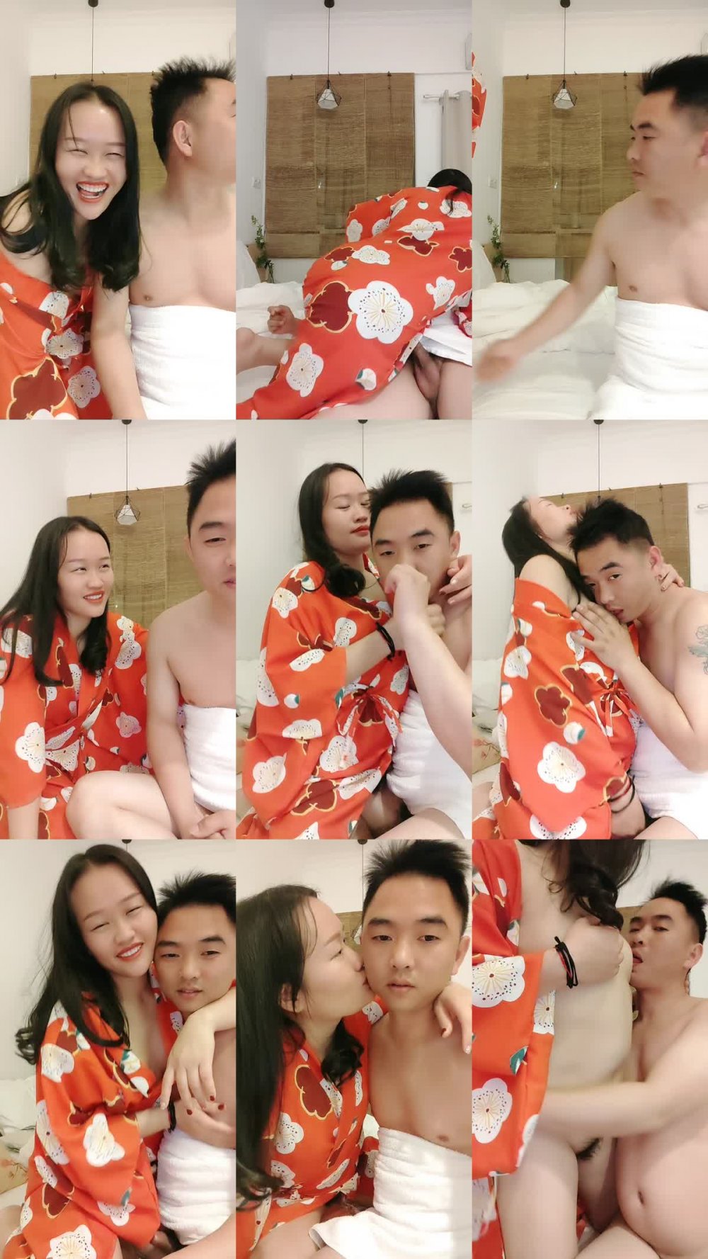 ZB20230128_026 真實夫妻深夜啪啪直播給狼友看，全程露臉嫂子還害羞呢，口交大雞巴舔蛋蛋，讓大哥各種姿勢爆草抽插浪叫不止