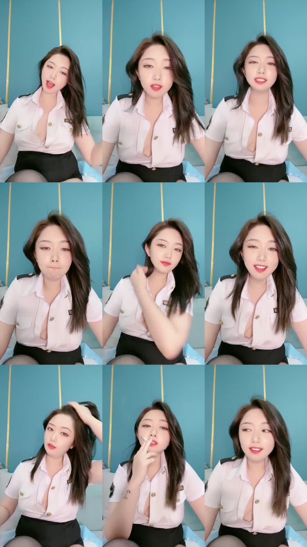 ZB20230203_018 制服黑絲高跟包臀裙全程露臉極品御姐精彩大秀直播，超有氣質逼毛濃厚大肥臀，淫聲蕩語道具抽插騷穴高潮不斷