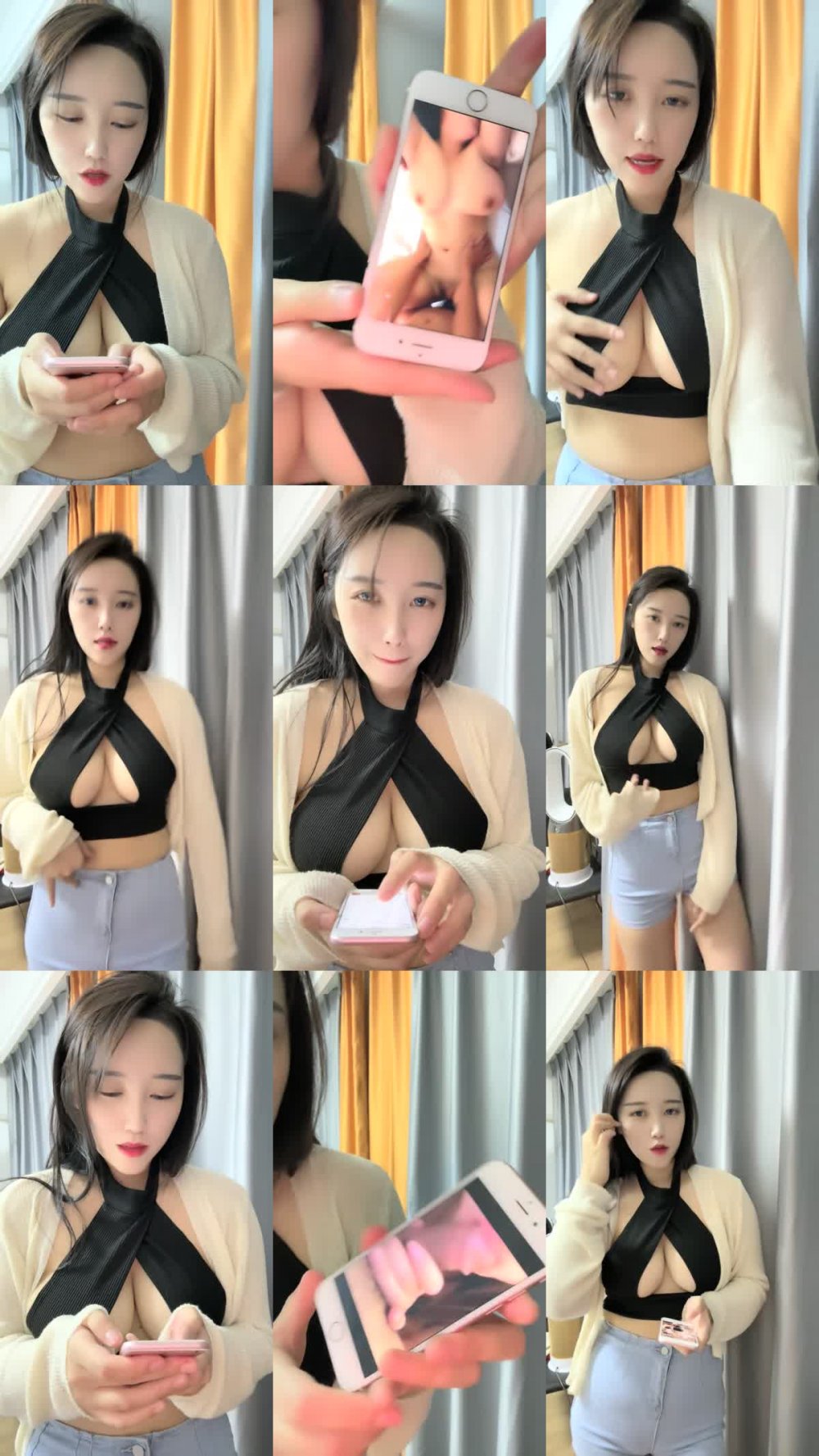 ZB20230204_001 小寶貝,氣質女神露臉黑絲翹屁股，豐滿大奶全裸蜜桃臀，特寫粉木耳，十分乾淨