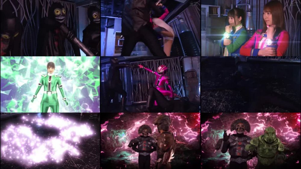 SPSA-81 鮮光戦隊サイリュウジャー 死神マスク・アメーバマスク編