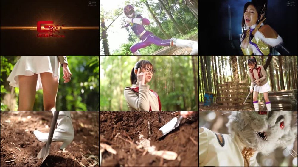 THZ-94 スーパーヒロイン絶体絶命！！Vol.94 竜神戦隊 リュウジンバイオレット