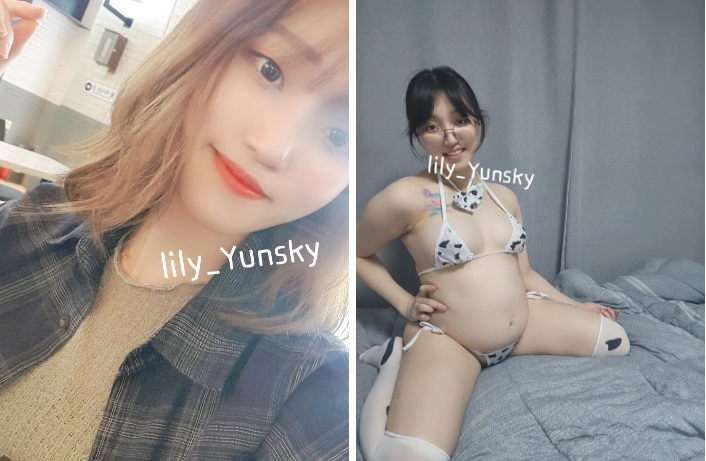 [KBJ] @LILY_YUNSKY 얼공 임신 섹트녀