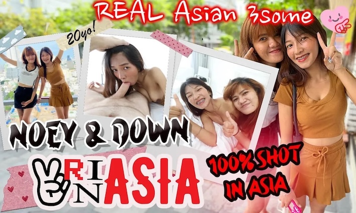 [VR/5.5G]【VR】VRinAsia - SexLikeReal - Down、Noey - 新しい彼女が親友を連れてきて3P - SideBySide 3840p