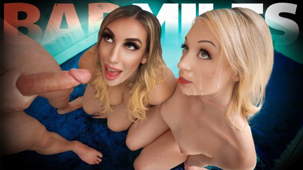 Bad Milfs - Cecelia Taylor , Mia James - Her Sex Educator Thinks The Best Dick for Her is Her Stepdads