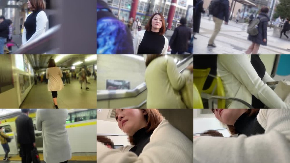 OCH-303 痴●電車＃054 美形・美巨乳な柔肌OL