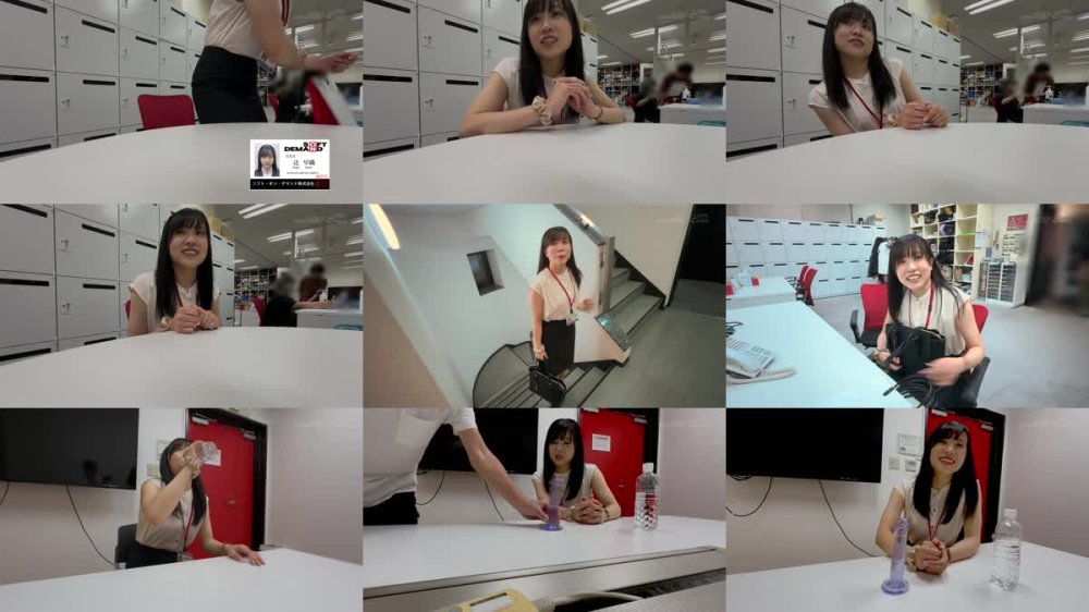 SDJS-302 新卒2年目 営業部 辻早織 勝手に初AV出演 いつも全力ダッシュ営業 エロ屋のあげまん SOD女子社員