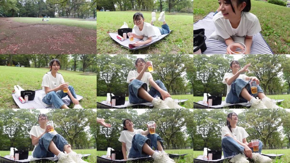 MUGE-0001 【夢幻調査隊】昼間の公園で一人でお酒を飲んでる女性急増！なぜか顔面偏差値Aランク【検証】話しを聞いてみた結果！みんなめちゃのんべえSEX好き判明！