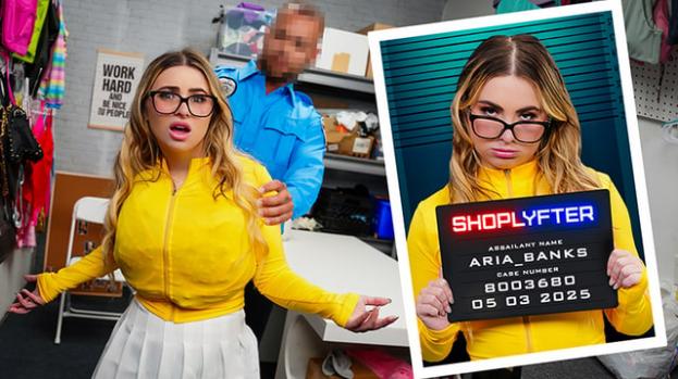 Shoplyfter - Aria Banks - Case No. 8003680 - Bra Stuffing Brat