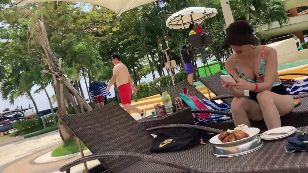 [KBJ] 미씨녀 수영복 직녹 [해외여행중 촬영]