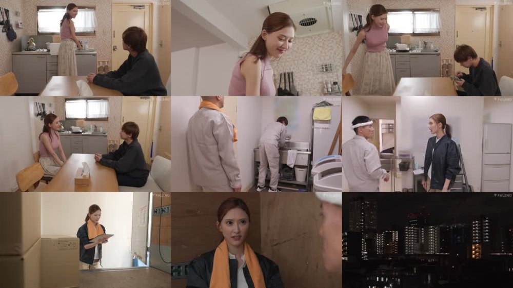 FNS-024 運送業NTR熟練ドライバーたちに喉奥・膣奥突きまくる串刺し３Pでマ〇された若妻 藤井蘭々