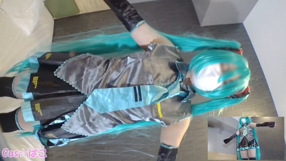 FC2PPV-1073011 元？コスプレカフェレイヤー(20)さんにミクコスしてもらいました♪-Dカップオナミク編-【個人撮影】