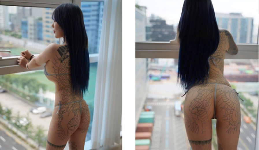 [KBJ]인스타.틱톡 타투녀