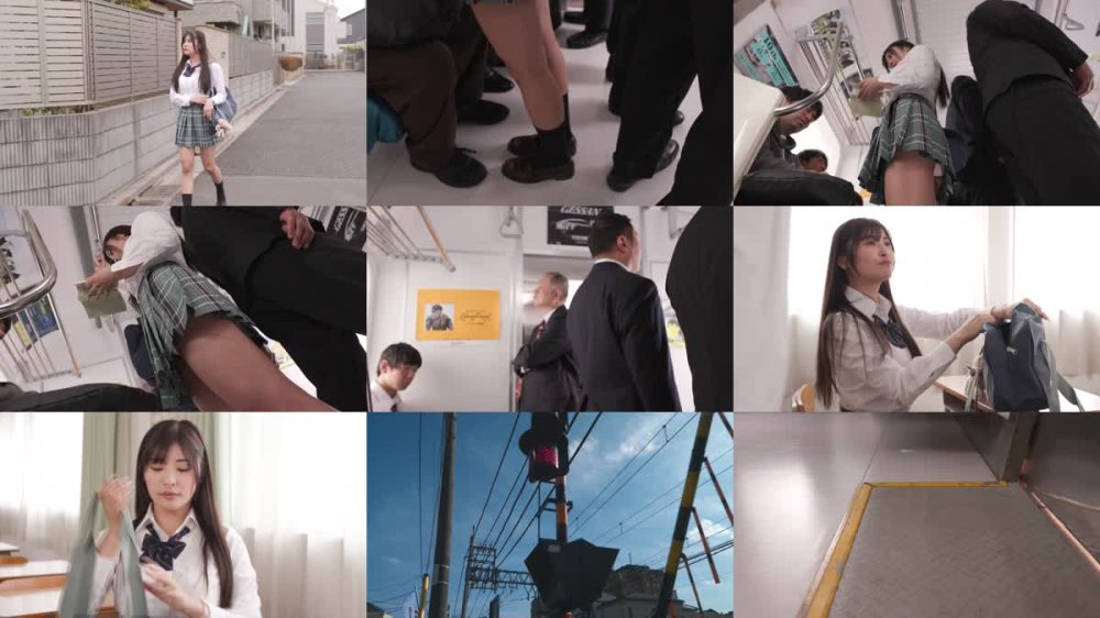 T38-038 痴●集団に完堕ちする通学中の巨乳女子〇生 似鳥日菜