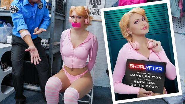 Shoplyfter - Bambi Barton - Case No. 8004404: Pounding The Runaway Teen