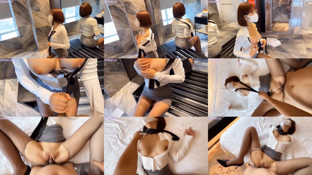 XB-702 短髮可愛前臺小姐姐OL氣質短裙肉體緊實飽滿