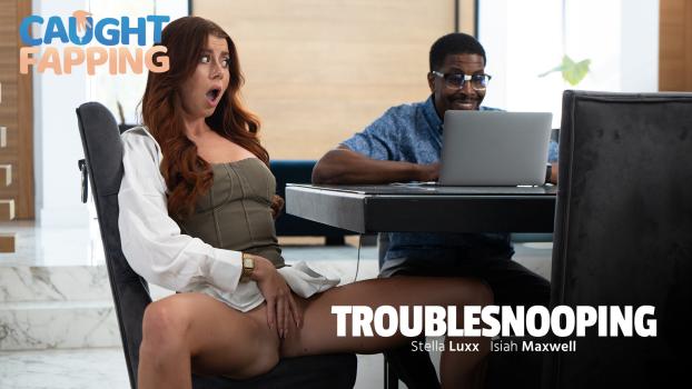 Caught Fapping - Stella Luxx - Troublesnooping