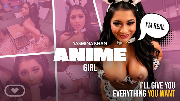 VirtualRealPorn - ヤスミナ・カーン - アニメガール - アジアン、コスプレ、コスチューム、騎乗位、ハードコア、正常位、ナイロン、ピアス、主観視点、逆騎乗位、シリコン、ストッキング、タトゥー、トリミングされたマンコ、VR、4K、2160p