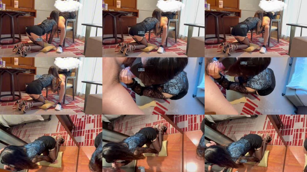 XB-779 小蕾絲吊帶絲襪加華倫天奴攻速鞋欲望滿滿