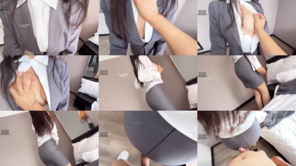 XB-968 OL美女銷售讓客戶籤單的辦法就是用大奶子勾引