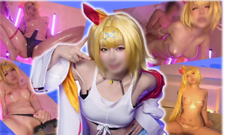 Getchu BUENA-307 🌟【にじさ●じ🔞星●サラ】ヌルテカオイルで腰ガックガク乳首イキ！体感200回以上イキまくる異常感度！ヨリ目でアヘった雑魚イキ顔を晒しドロドロの精子を秒で飲み干しゴックン！女子大生レイヤー恋獄（れんごく）りりゅあ20歳