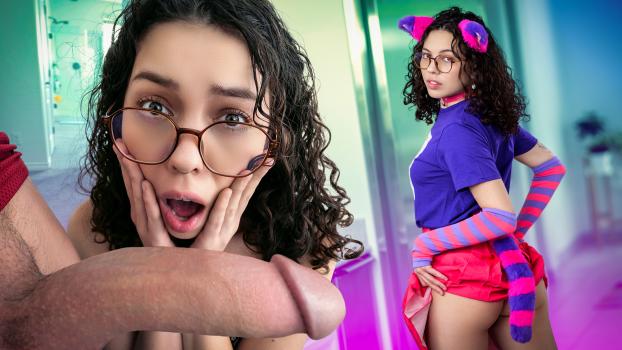 My Babysitters Club - Satine Summers - Try on My Moms Lingerie… Nerd Girl vs Jocks Cock