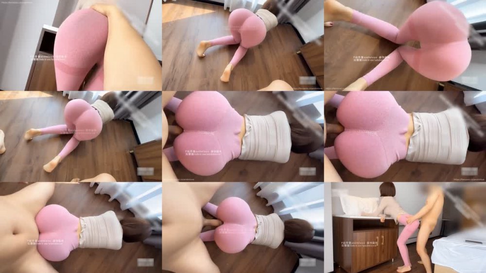 XB-1214 緊身瑜伽褲性感人妻欲求不滿偷情性愛