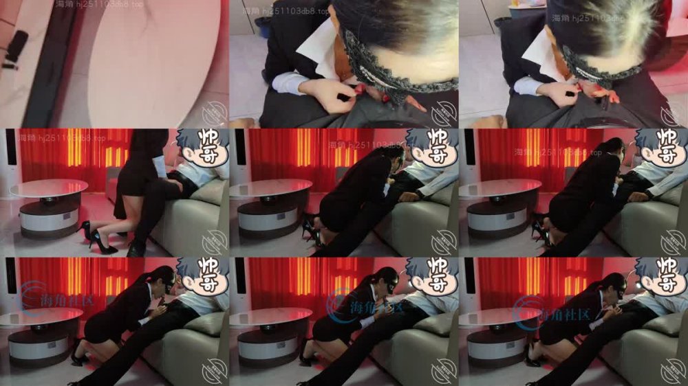 XB-1275 嫂子OL肉絲正裝紅底高跟騎乘極限榨精