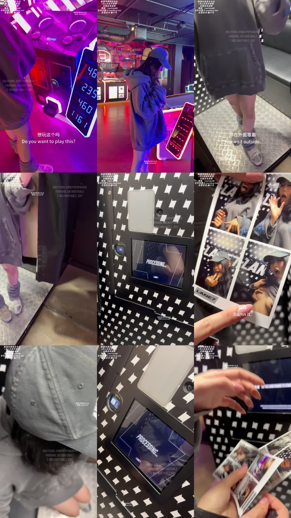 XB-1339 保齡球館約會下在電梯裡口爆結束