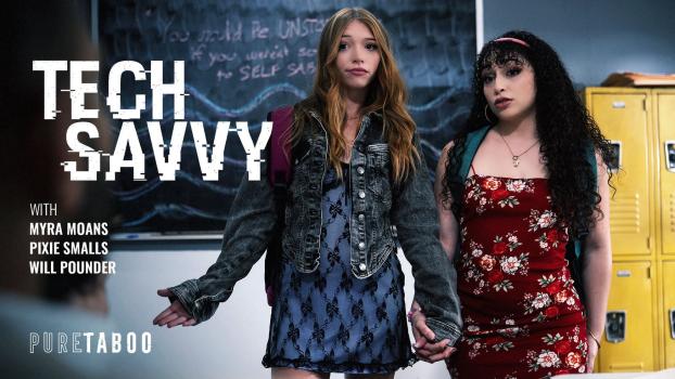 Pure Taboo - Myra Moans , Pixie Smalls - Tech Savvy