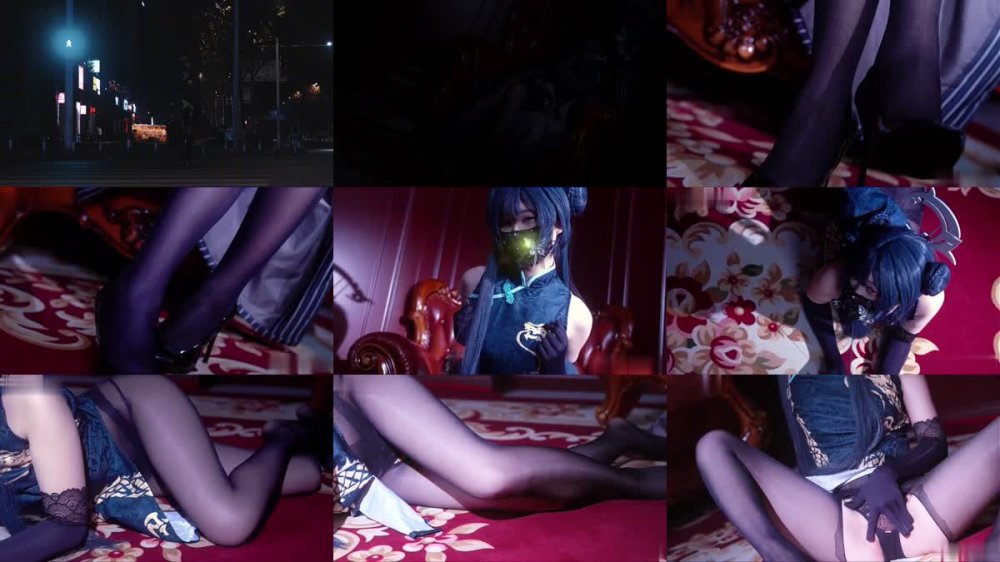 XB-2031 COS明紗柚奈碧藍檔案妃咲無套中出