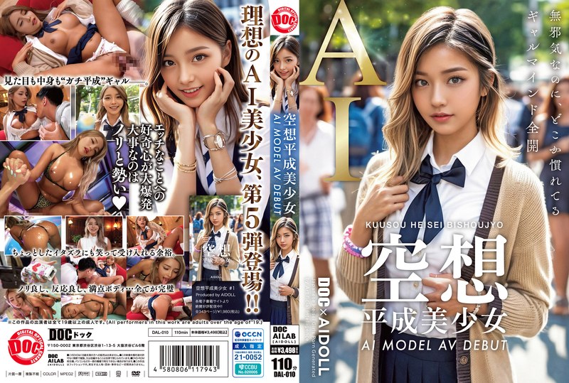 Uncensored Leaked【モザイク破壊版】 DAL-010 空想平成美少女 AI MODEL AV DEBUT 黒咲華