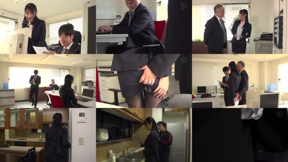 NGOD-344 職場痴● おとなしい事務員の妻が巨根の上司に毎日ワイセツ行為をされているようだ… 小野坂ゆいか