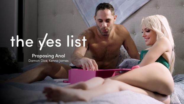 Adult Time - Kenna James - The List Yes - Proposing Anal